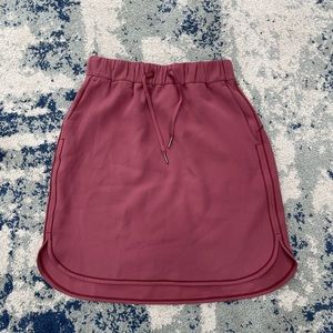 Lululemon On The Fly Skirt With Side Pockets Golf Tennis Gym Woman Size 6